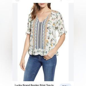 Lucky Brand top GUC